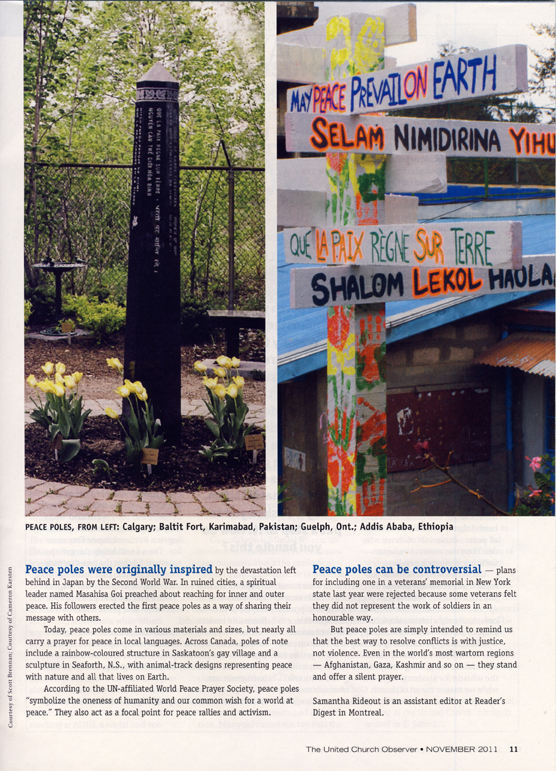 Peace poles 2
